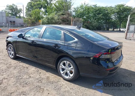 2025 Honda Accord Lx из США, поврежденный, VIN 1HGCY1F26SA025407